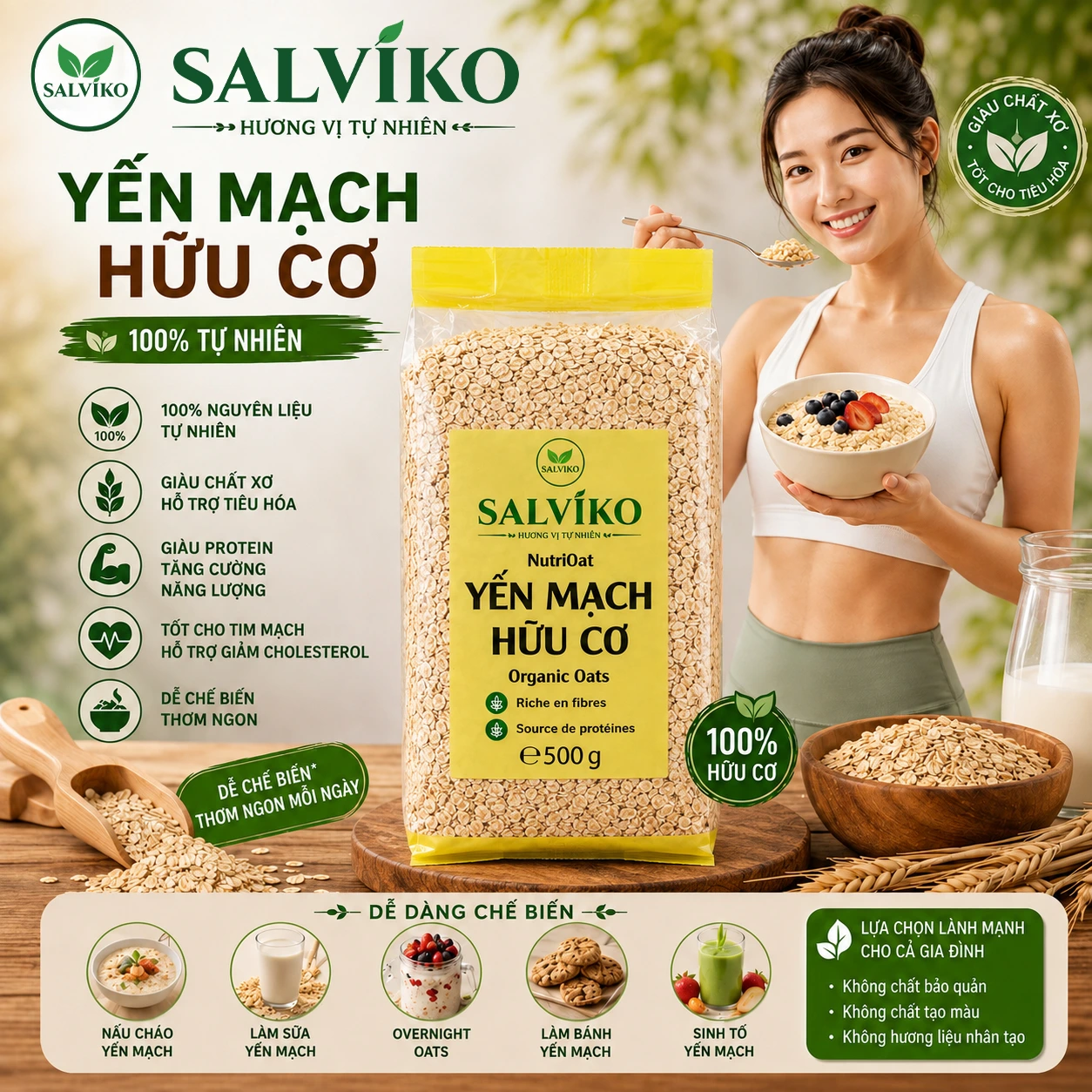 Hạt chia đen nguyên chất 500g