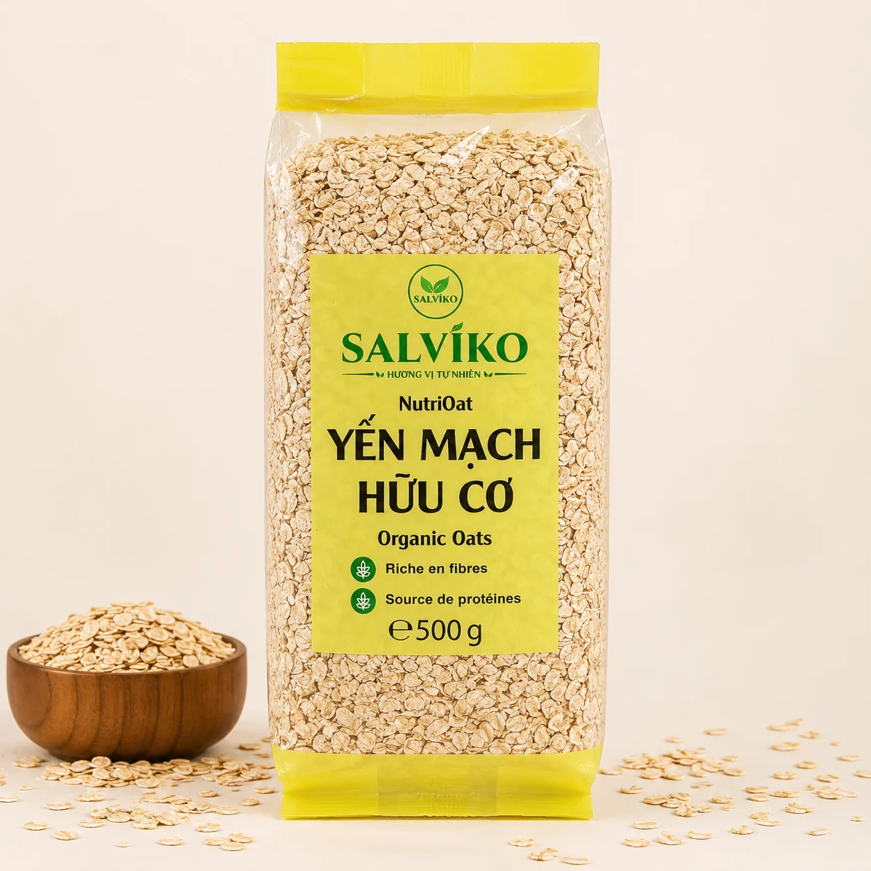 Yến mạch Hữu cơ SALVIKO 500g